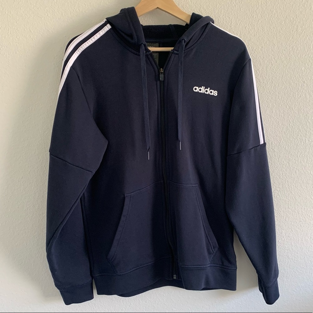 Adidas navy blue Climalite jacket